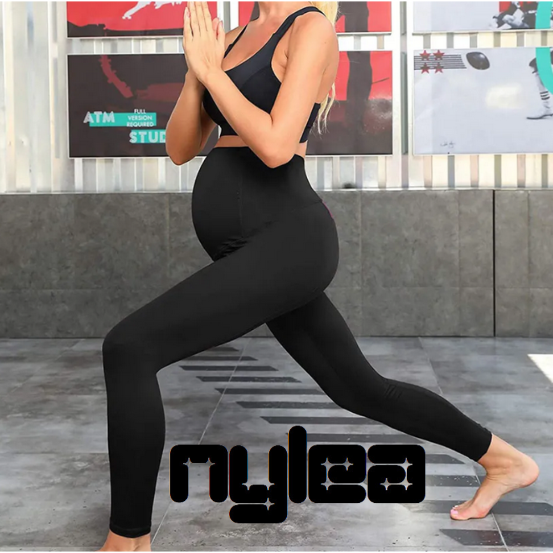 NYLEA gefütterte Schwangerschafts Leggings - Komfort und Eleganz